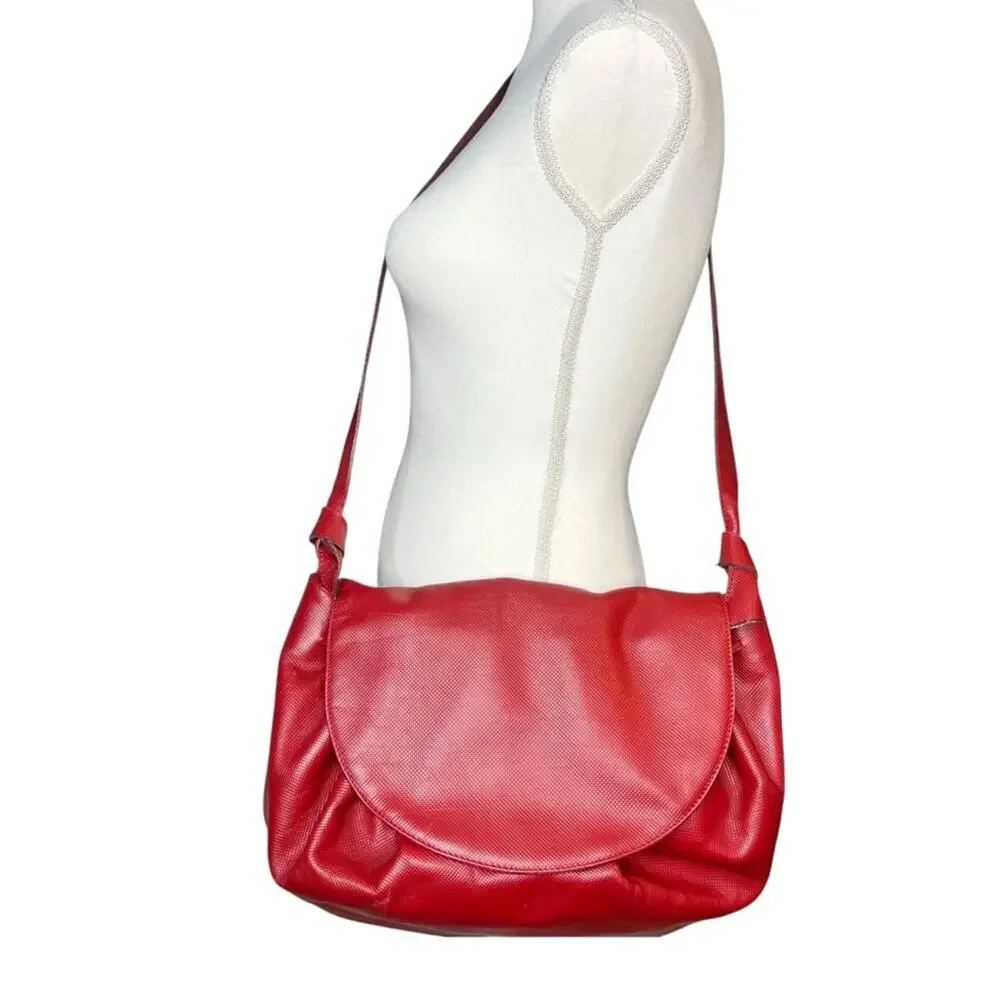 Bottega Veneta Red Women’s Crossbody Messenger Satchel
